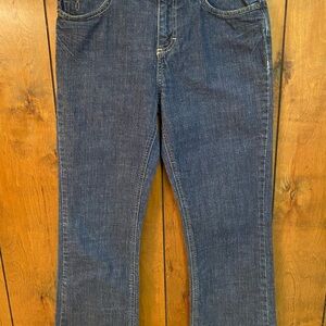 Calvin Klein Jeans Women's Boot Cut Dark Blue Denim